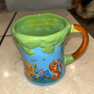 Disney Monogram Intl Winnie The Pooh Ceramic Mug-“Picnic In The